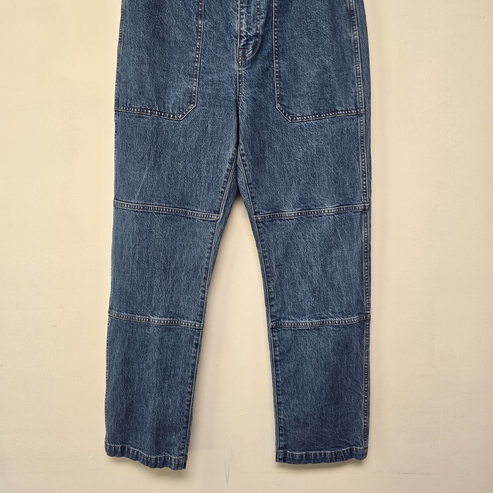 Madewell 90s Straight Cargo Jean Size 30 Denim Womens Straight Leg Utility Pant - Picture 5 of 12